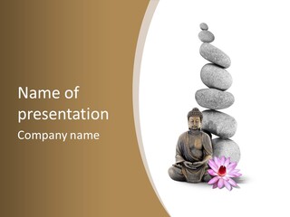 Bouddha Objet Boudha PowerPoint Template