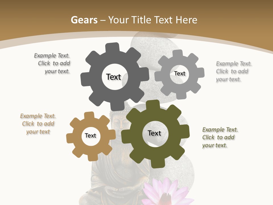 Bouddha Objet Boudha PowerPoint Template