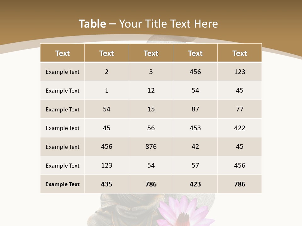 Bouddha Objet Boudha PowerPoint Template