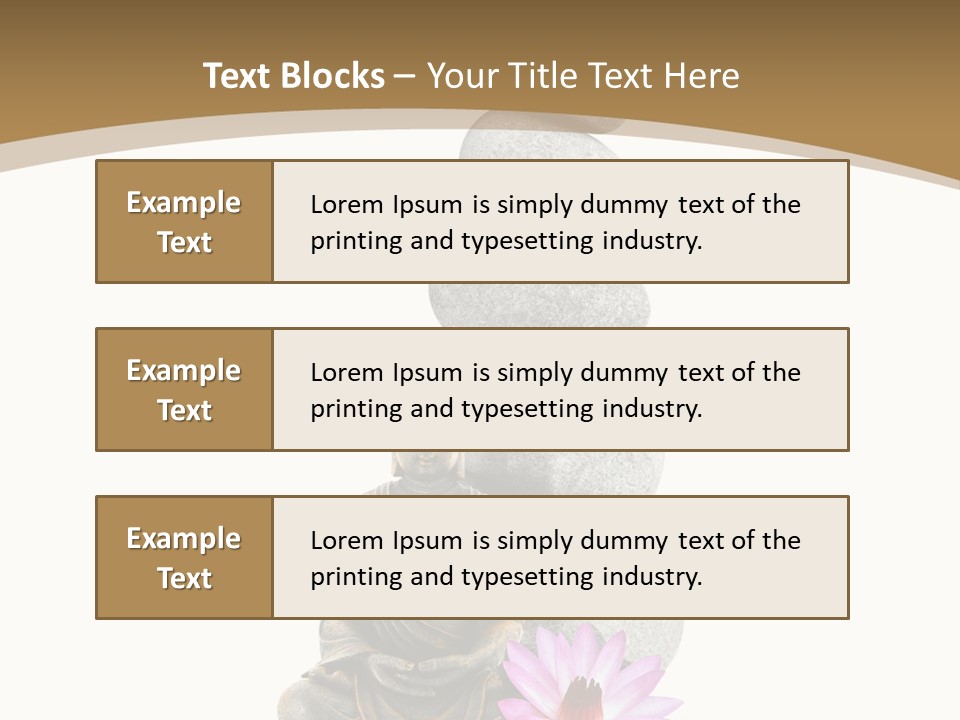 Bouddha Objet Boudha PowerPoint Template