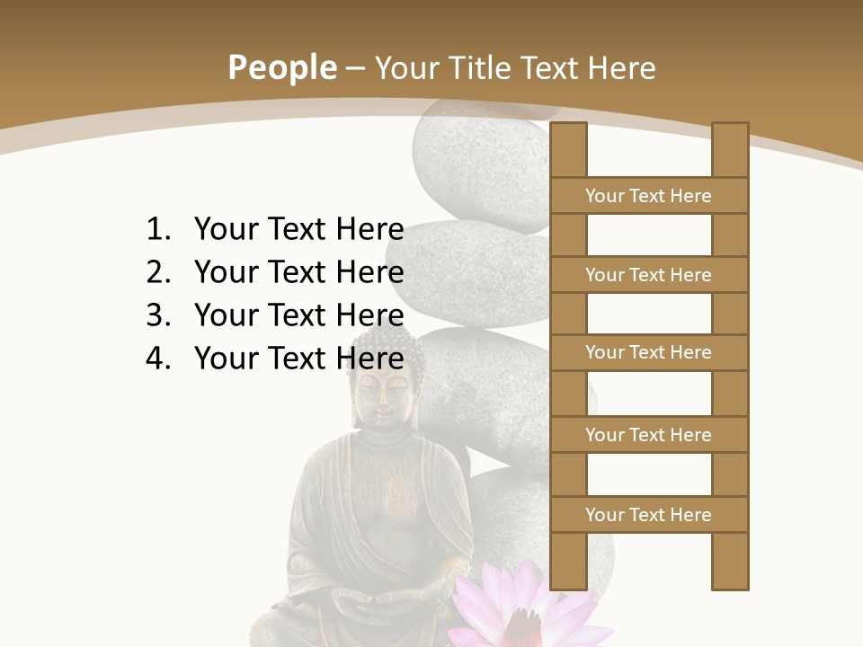 Bouddha Objet Boudha PowerPoint Template