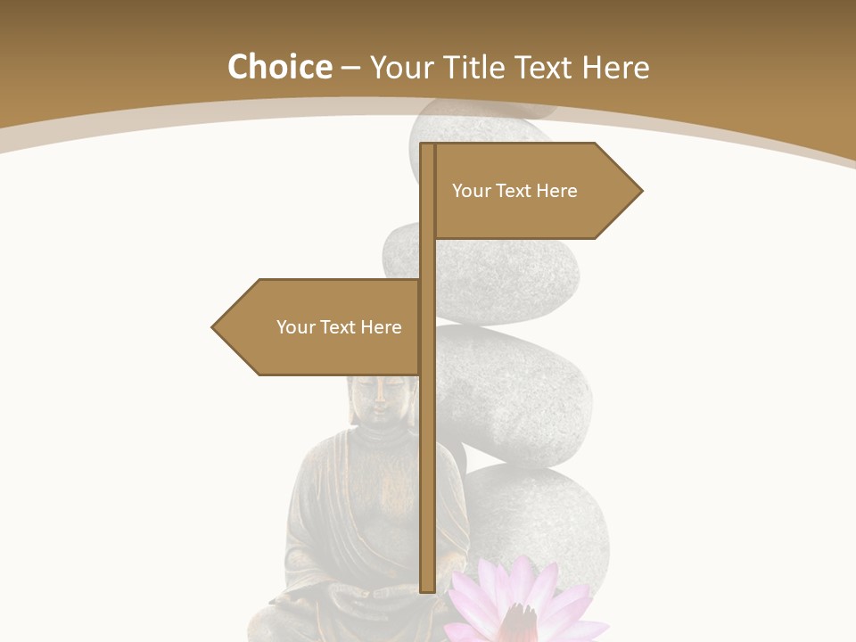 Bouddha Objet Boudha PowerPoint Template