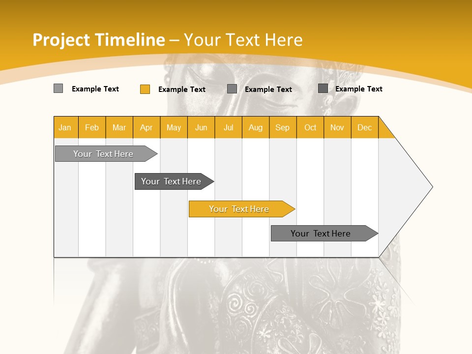 Zen Fond Dieu PowerPoint Template