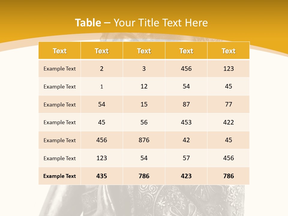 Zen Fond Dieu PowerPoint Template