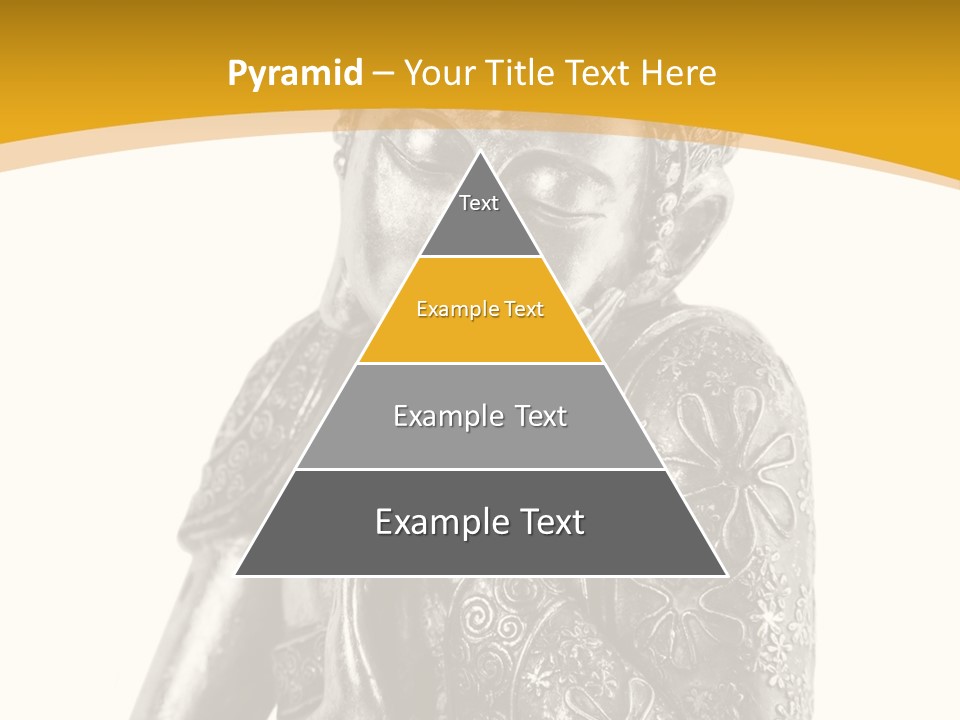 Zen Fond Dieu PowerPoint Template