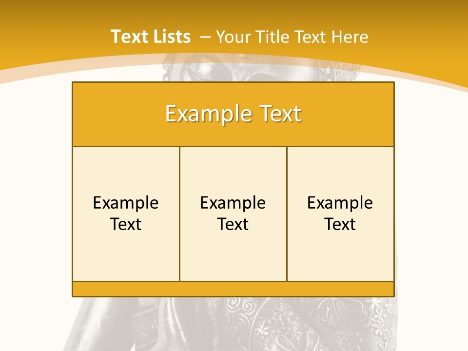 Zen Fond Dieu PowerPoint Template