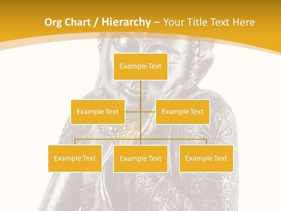 Zen Fond Dieu PowerPoint Template