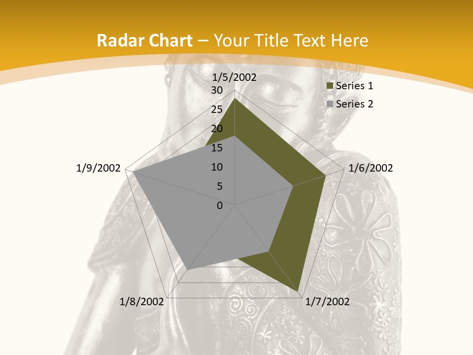 Zen Fond Dieu PowerPoint Template