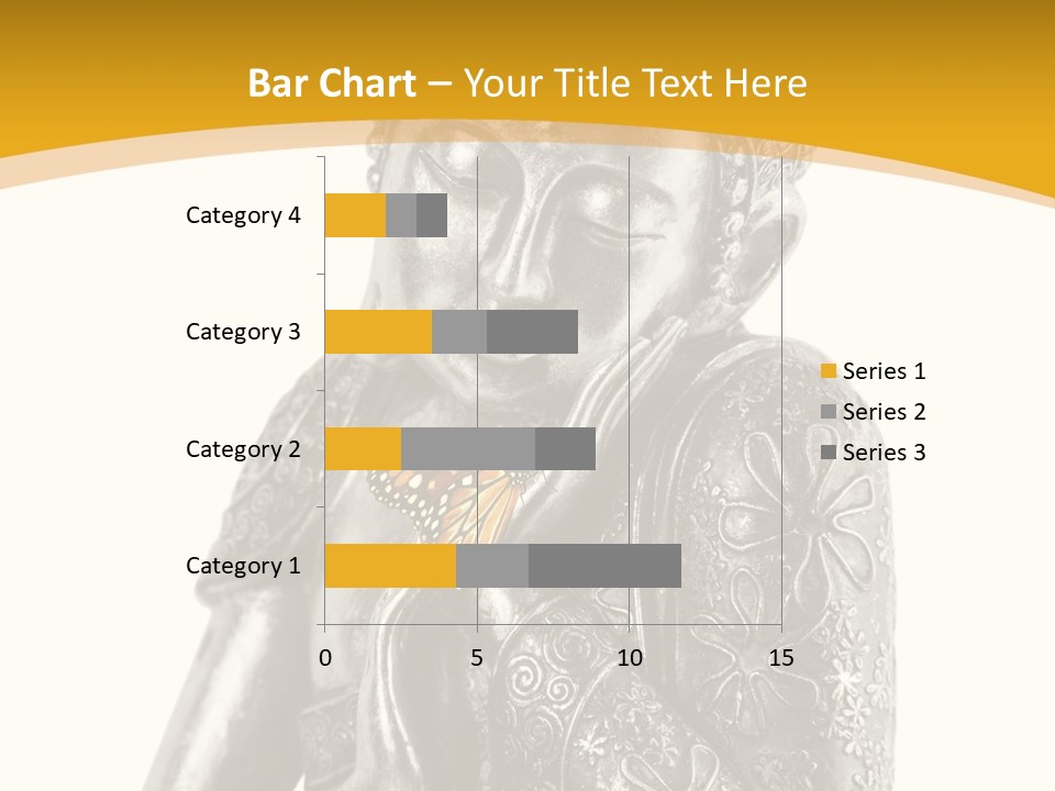 Zen Fond Dieu PowerPoint Template