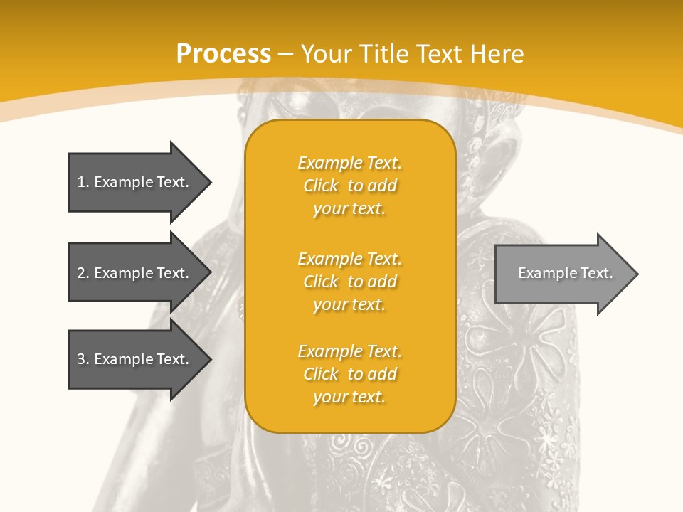 Zen Fond Dieu PowerPoint Template