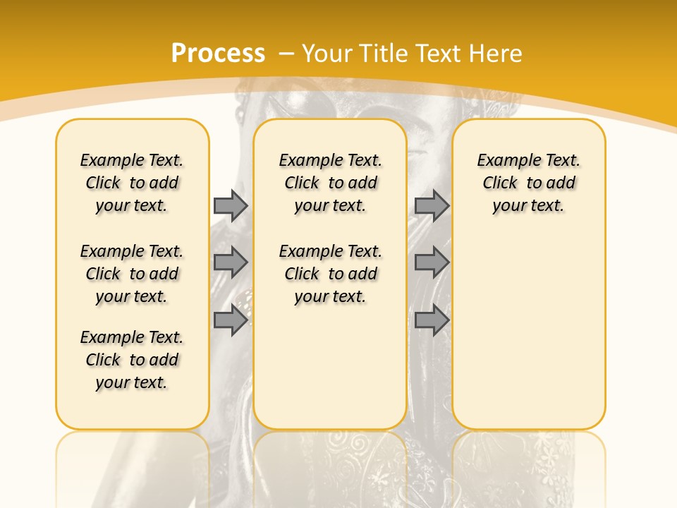 Zen Fond Dieu PowerPoint Template