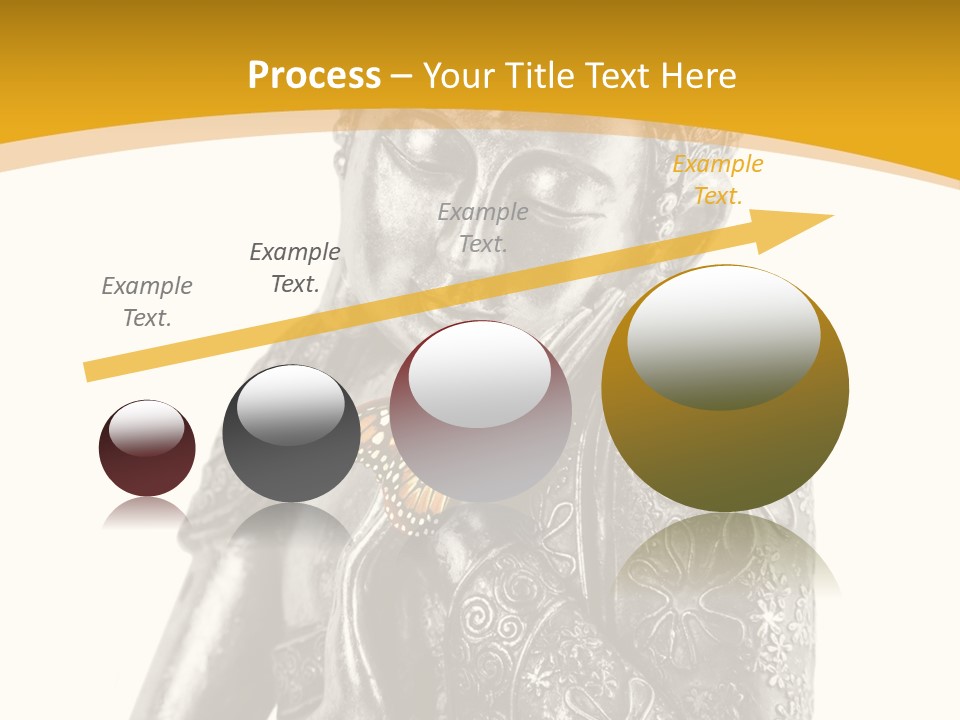 Zen Fond Dieu PowerPoint Template