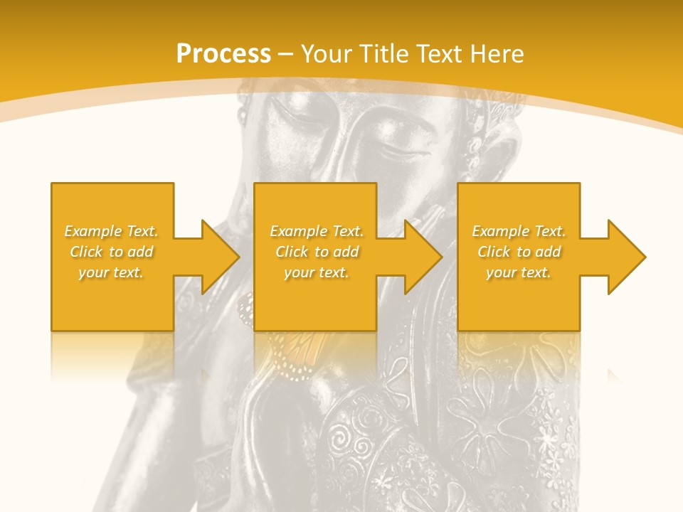 Zen Fond Dieu PowerPoint Template