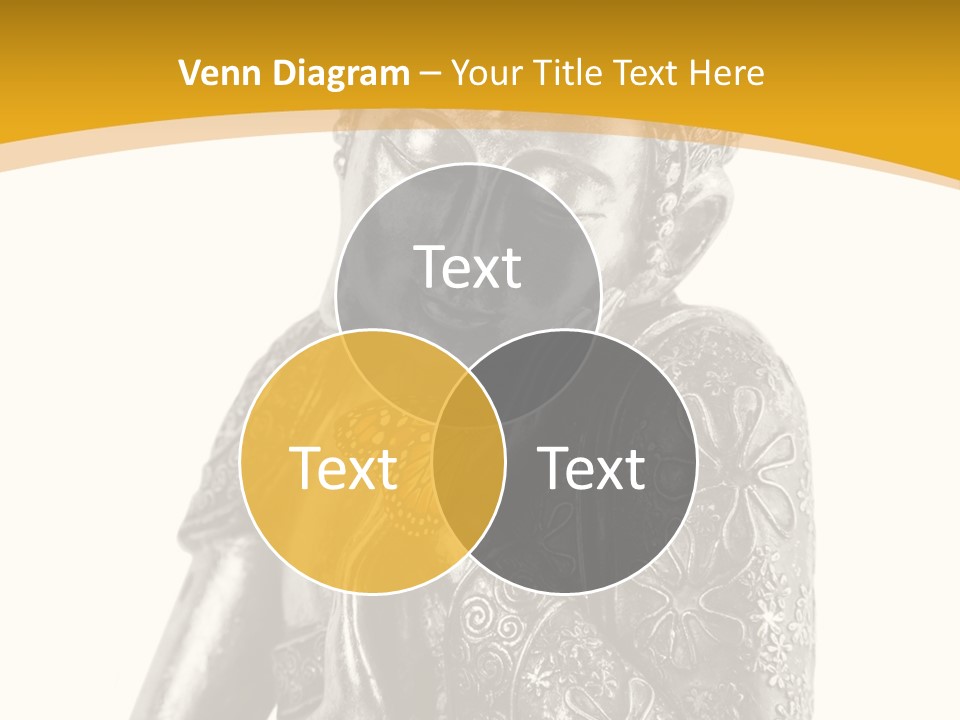 Zen Fond Dieu PowerPoint Template