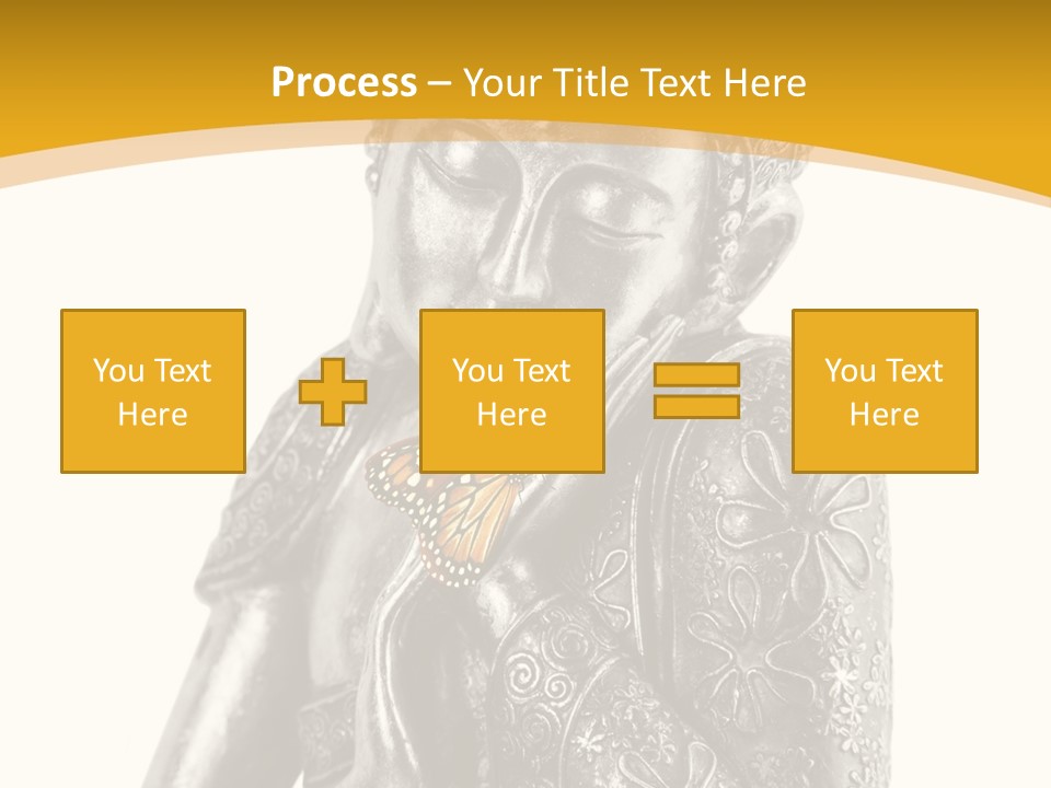 Zen Fond Dieu PowerPoint Template