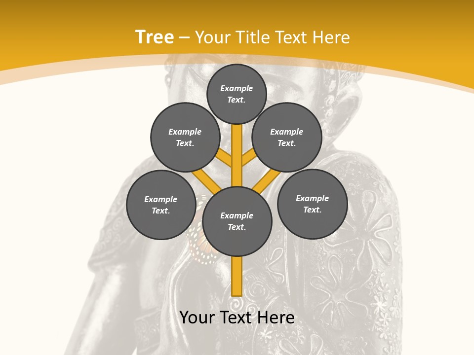 Zen Fond Dieu PowerPoint Template