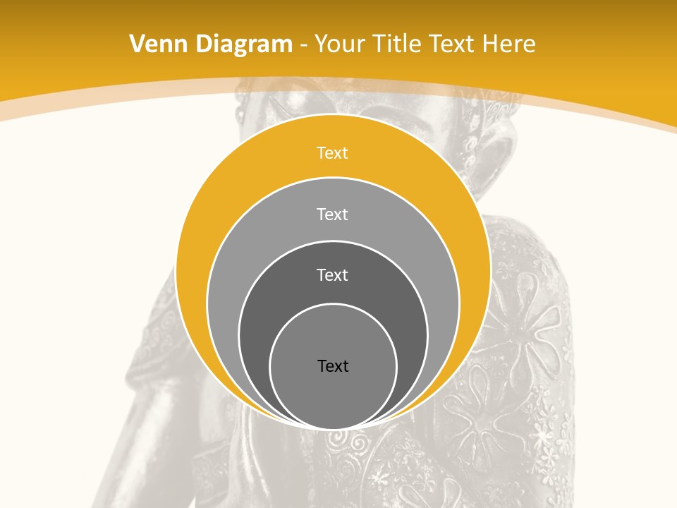 Zen Fond Dieu PowerPoint Template