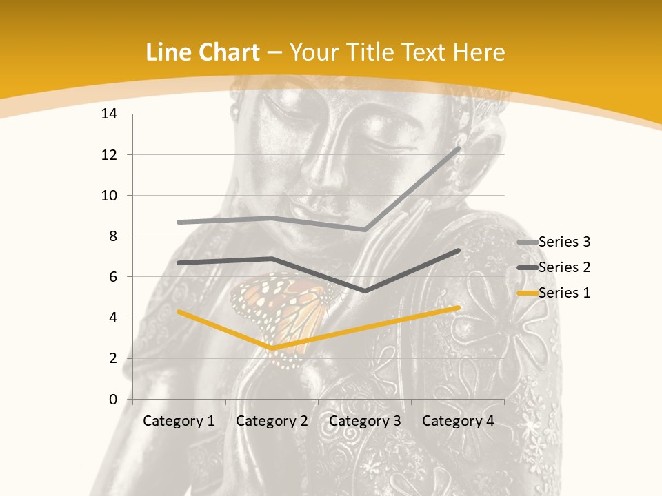 Zen Fond Dieu PowerPoint Template