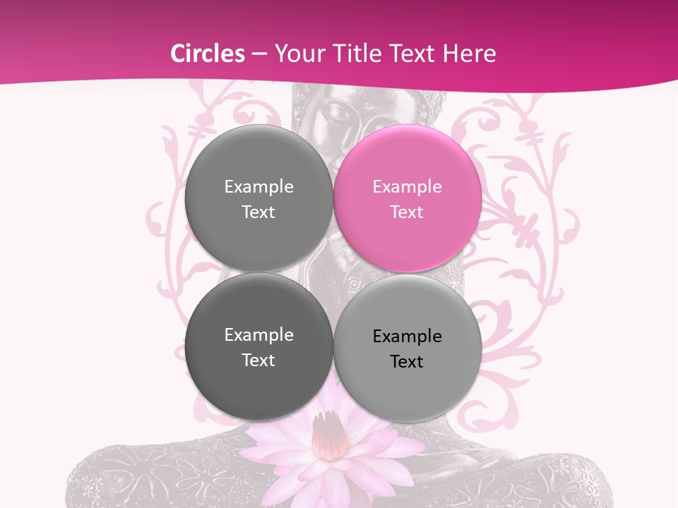 Bouddhisme Religion Thailande PowerPoint Template