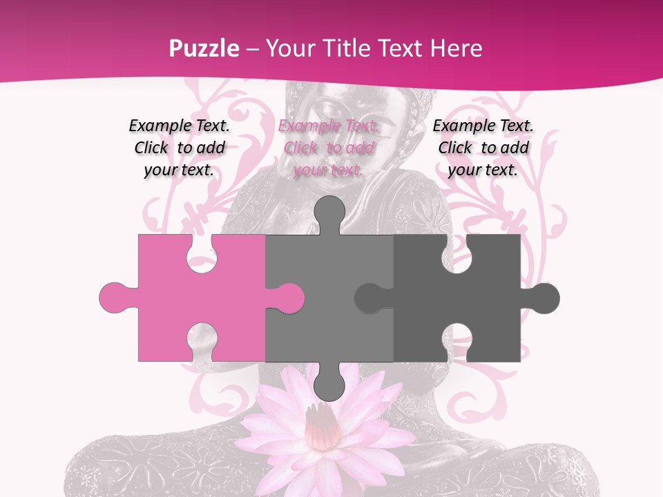 Bouddhisme Religion Thailande PowerPoint Template