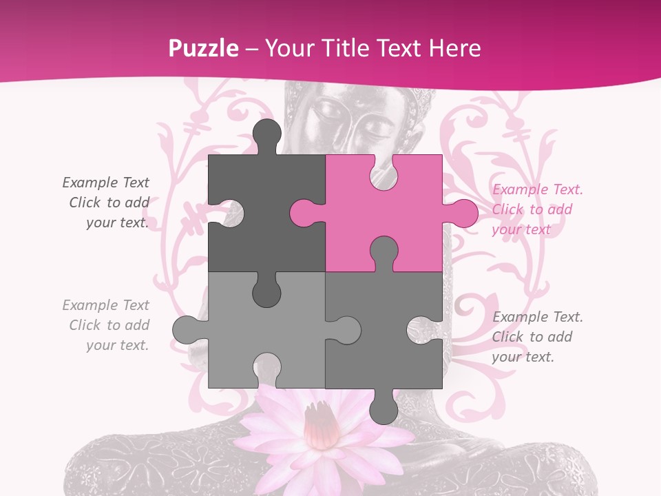 Bouddhisme Religion Thailande PowerPoint Template