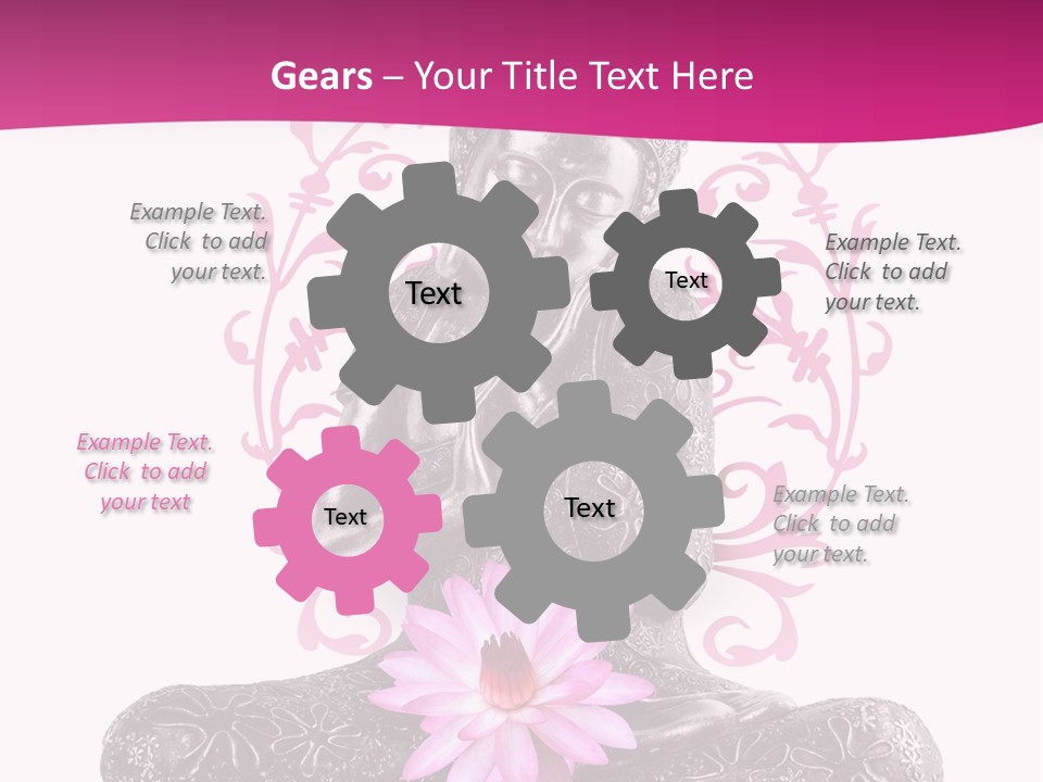 Bouddhisme Religion Thailande PowerPoint Template