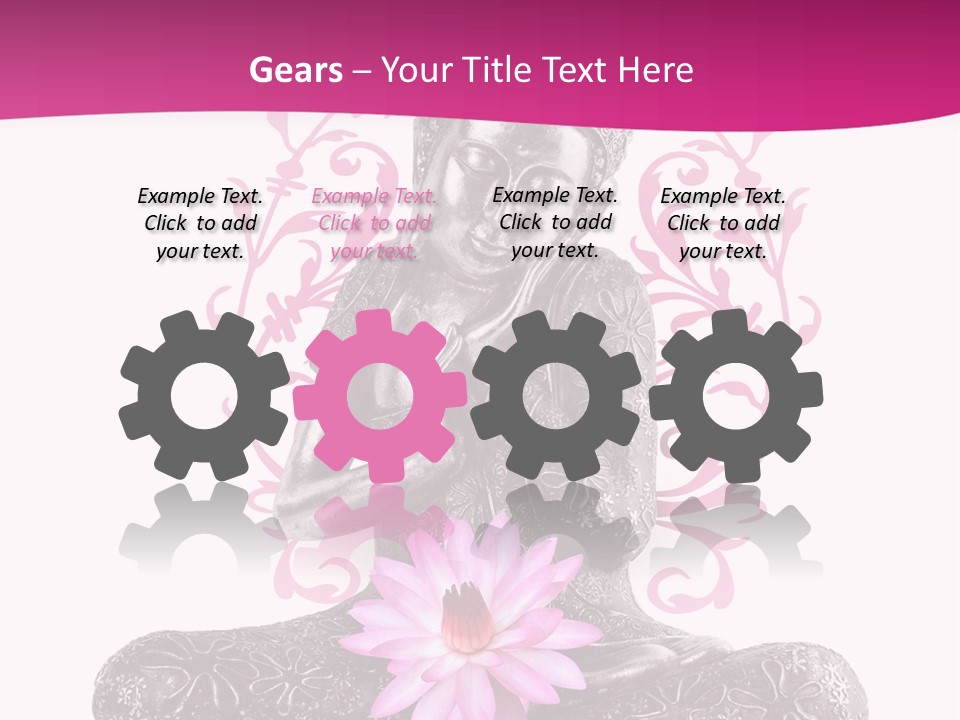 Bouddhisme Religion Thailande PowerPoint Template