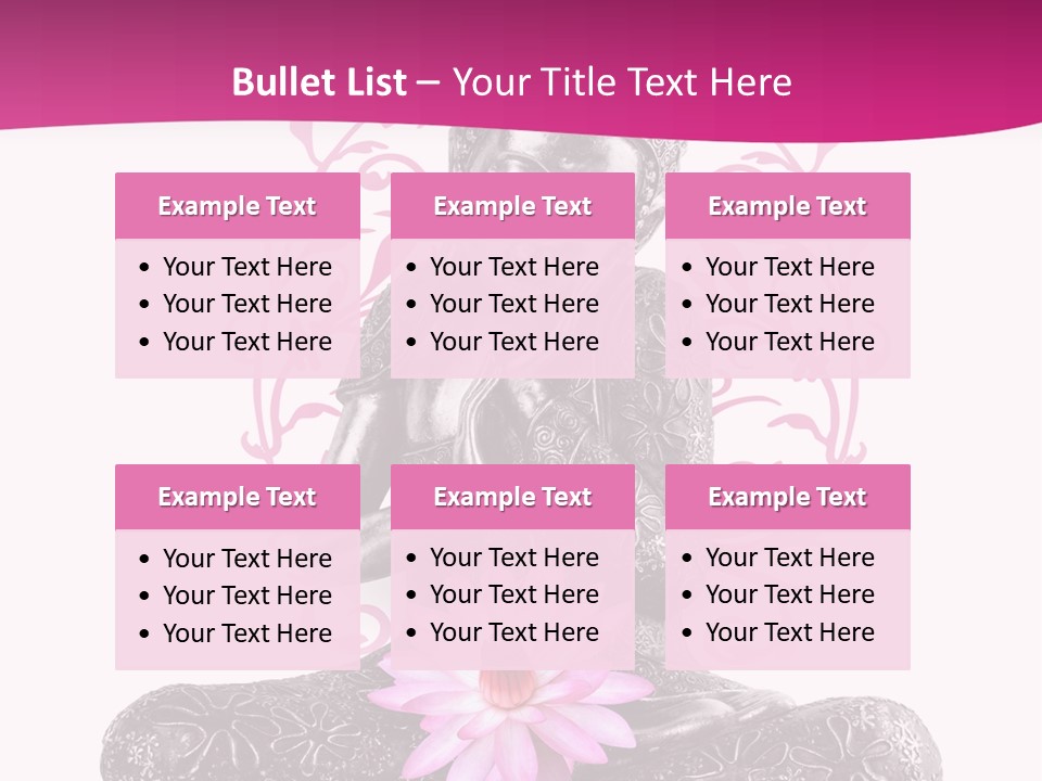 Bouddhisme Religion Thailande PowerPoint Template