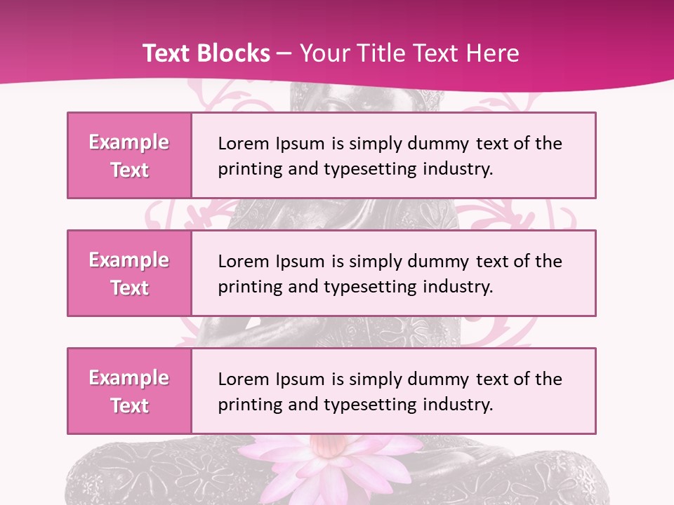 Bouddhisme Religion Thailande PowerPoint Template