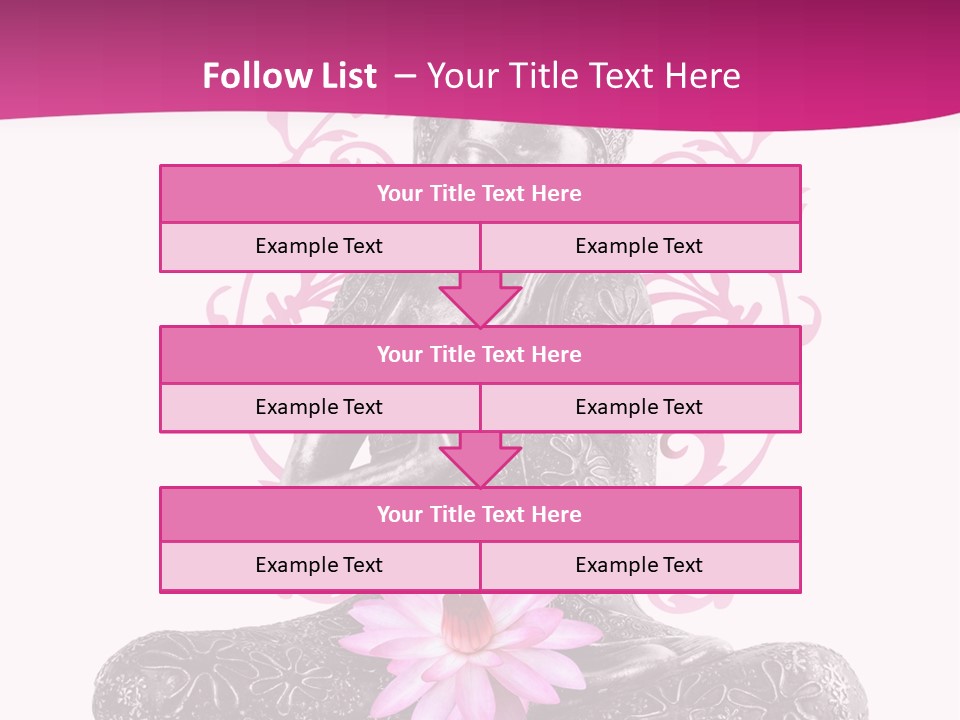 Bouddhisme Religion Thailande PowerPoint Template