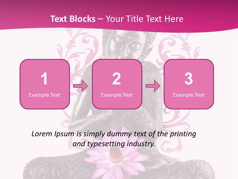 Bouddhisme Religion Thailande PowerPoint Template