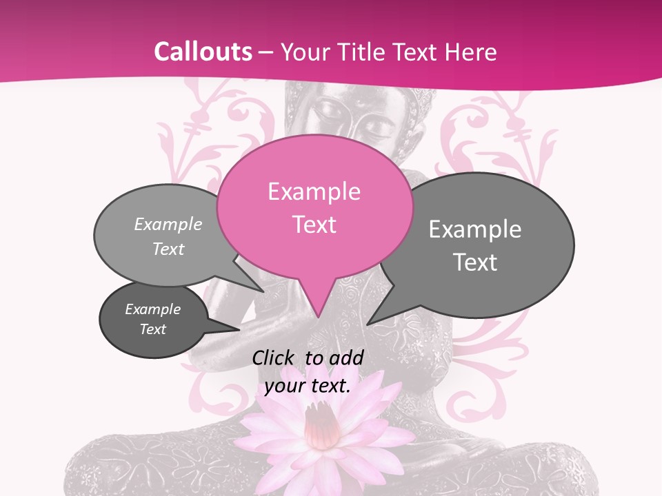 Bouddhisme Religion Thailande PowerPoint Template