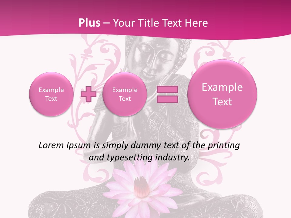 Bouddhisme Religion Thailande PowerPoint Template