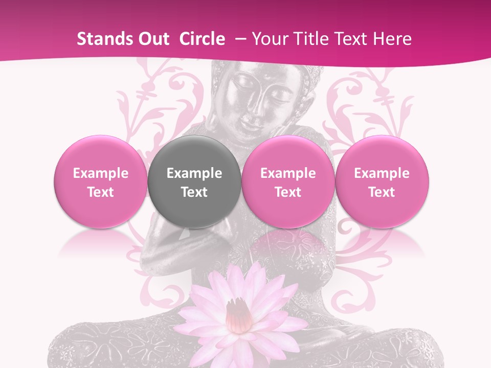 Bouddhisme Religion Thailande PowerPoint Template