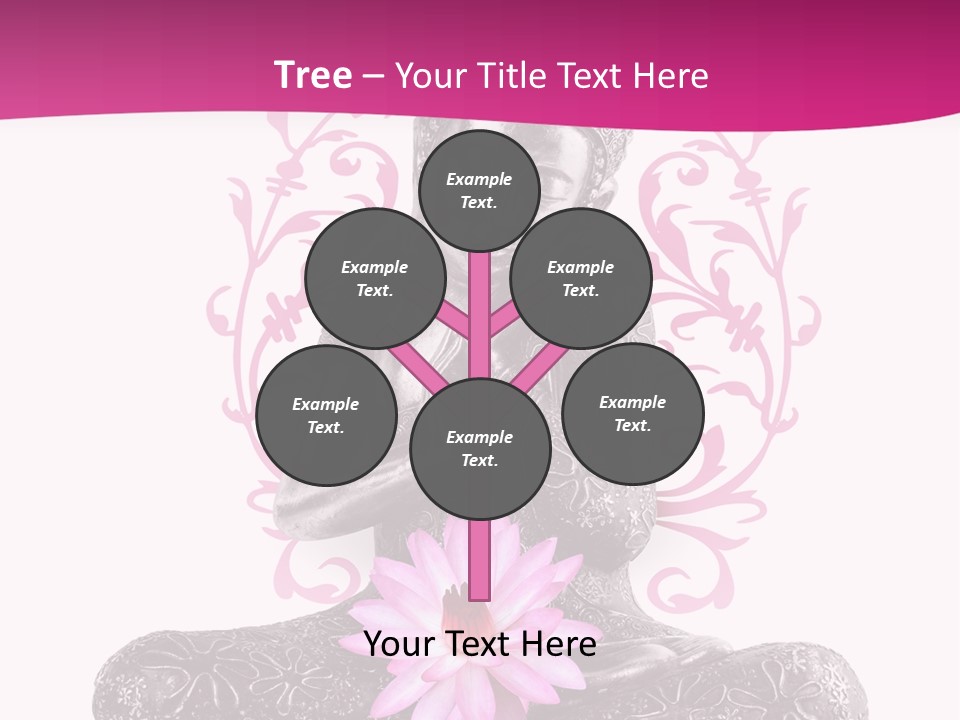 Bouddhisme Religion Thailande PowerPoint Template