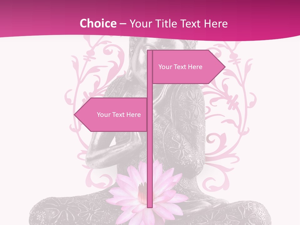 Bouddhisme Religion Thailande PowerPoint Template