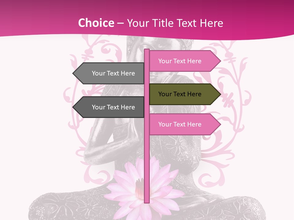 Bouddhisme Religion Thailande PowerPoint Template