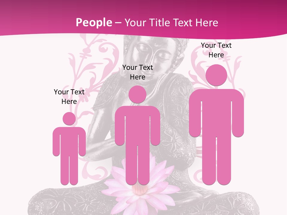 Bouddhisme Religion Thailande PowerPoint Template