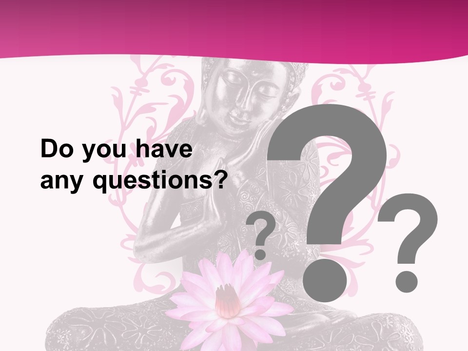 Bouddhisme Religion Thailande PowerPoint Template