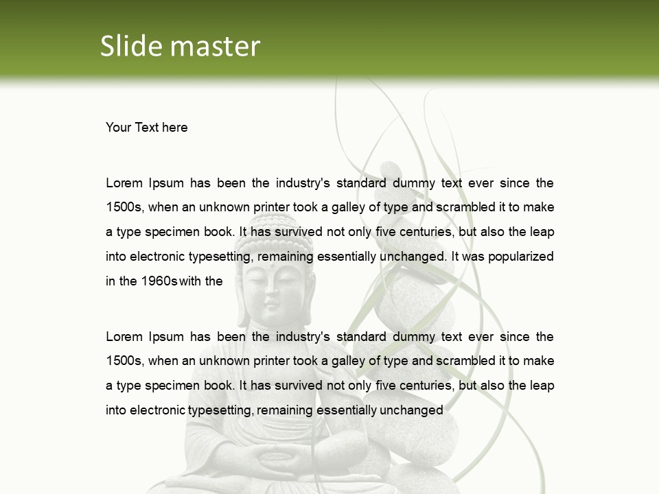 Thalasso Spa Religion PowerPoint Template