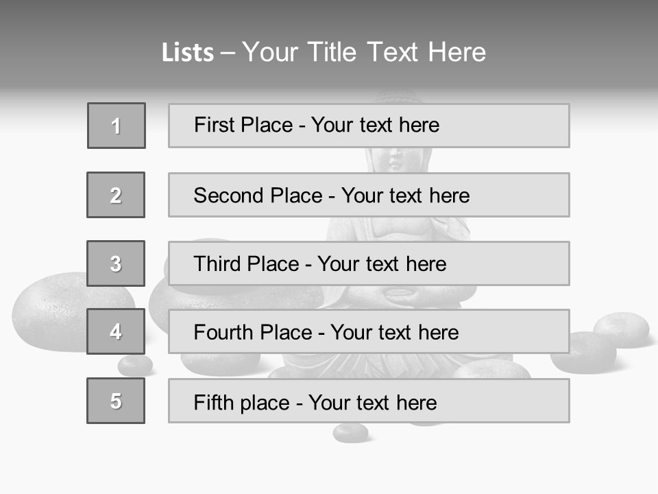 Yoga Bouddhisme Relaxation PowerPoint Template