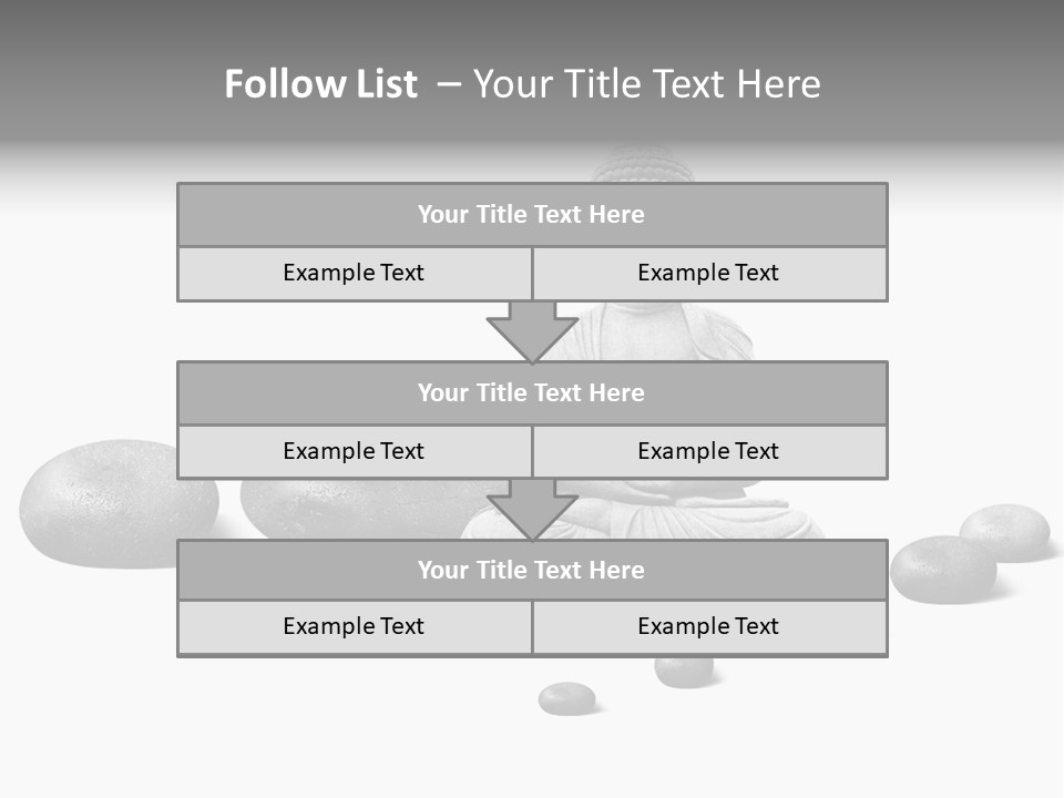 Yoga Bouddhisme Relaxation PowerPoint Template