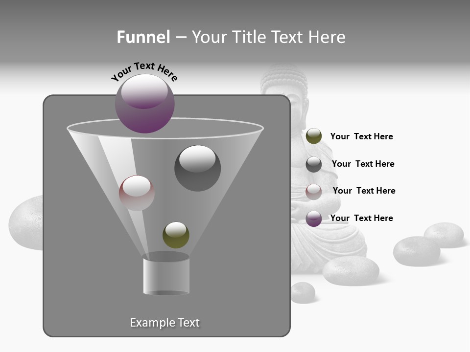 Yoga Bouddhisme Relaxation PowerPoint Template