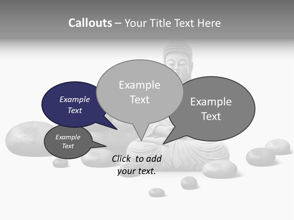 Yoga Bouddhisme Relaxation PowerPoint Template