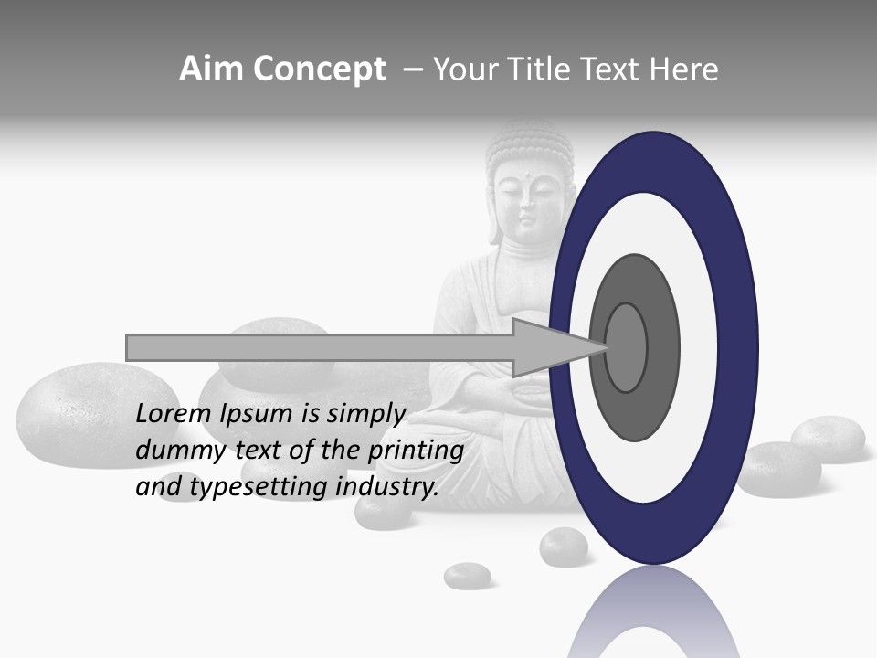 Yoga Bouddhisme Relaxation PowerPoint Template