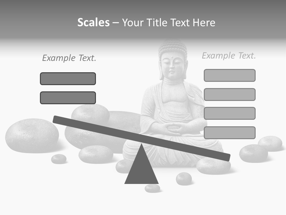 Yoga Bouddhisme Relaxation PowerPoint Template