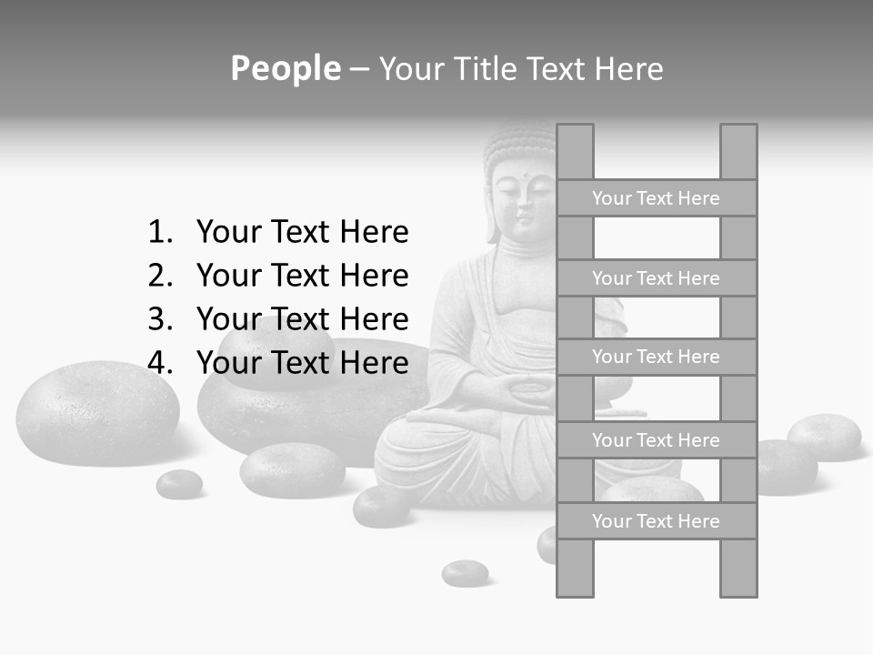 Yoga Bouddhisme Relaxation PowerPoint Template