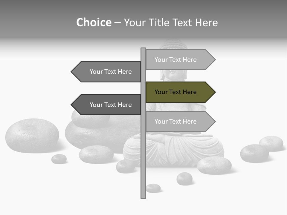 Yoga Bouddhisme Relaxation PowerPoint Template