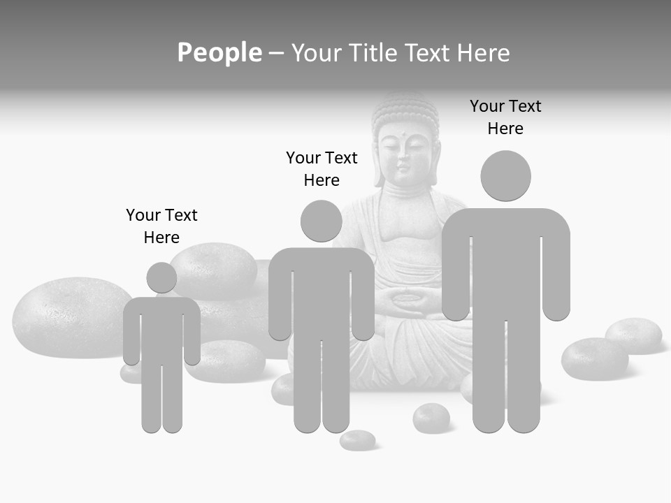 Yoga Bouddhisme Relaxation PowerPoint Template