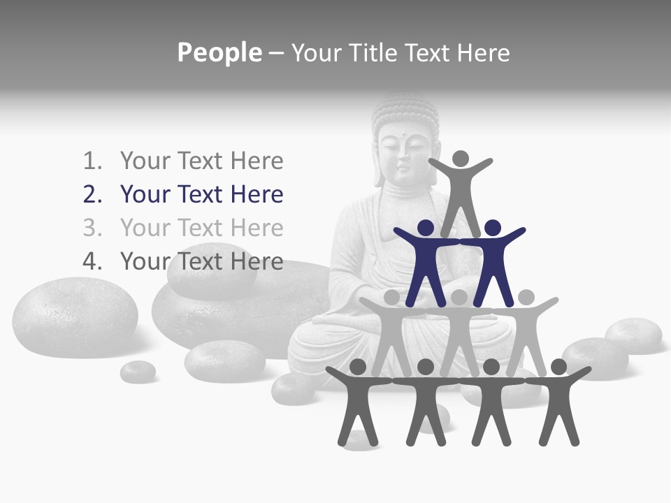 Yoga Bouddhisme Relaxation PowerPoint Template